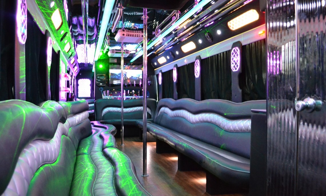 party bus with bathroom